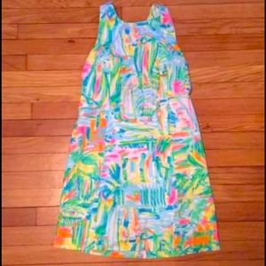 Lily Pulitzer multi colored- tie back dress size 6